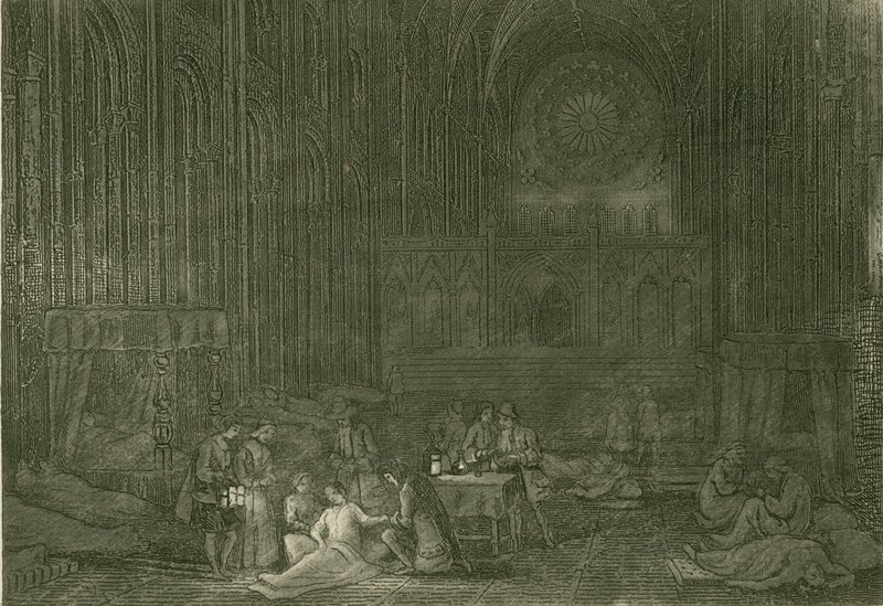 Saint-Paul converti en maison de peste - John Franklin