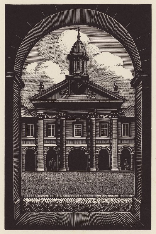 Cambridge : Emmanuel (gravure sur bois) - John Frederick Greenwood
