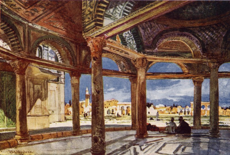 Intérieur du Dôme de la Chaîne, vue vers le nord - John Fulleylove