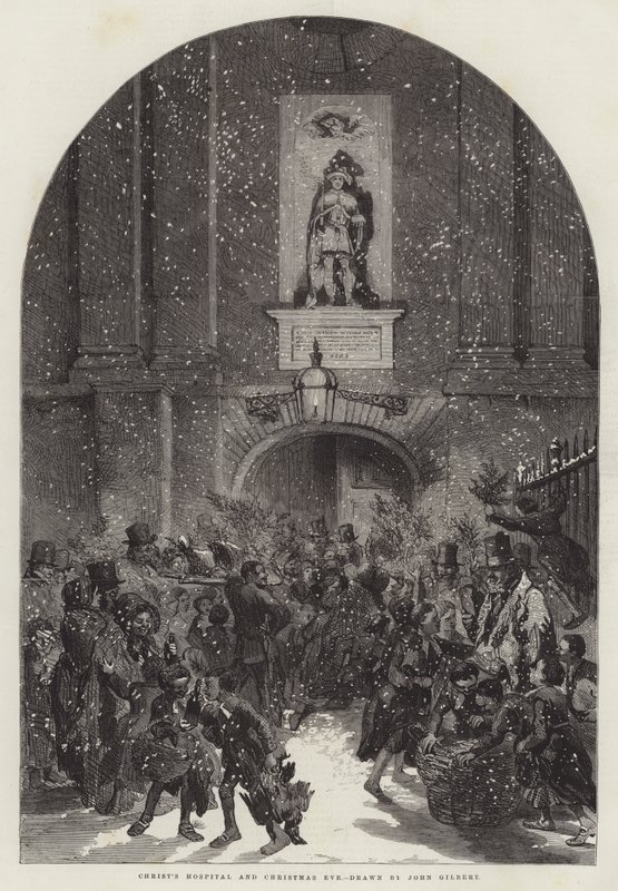 Hôpital du Christ et veille de Noël - John Gilbert