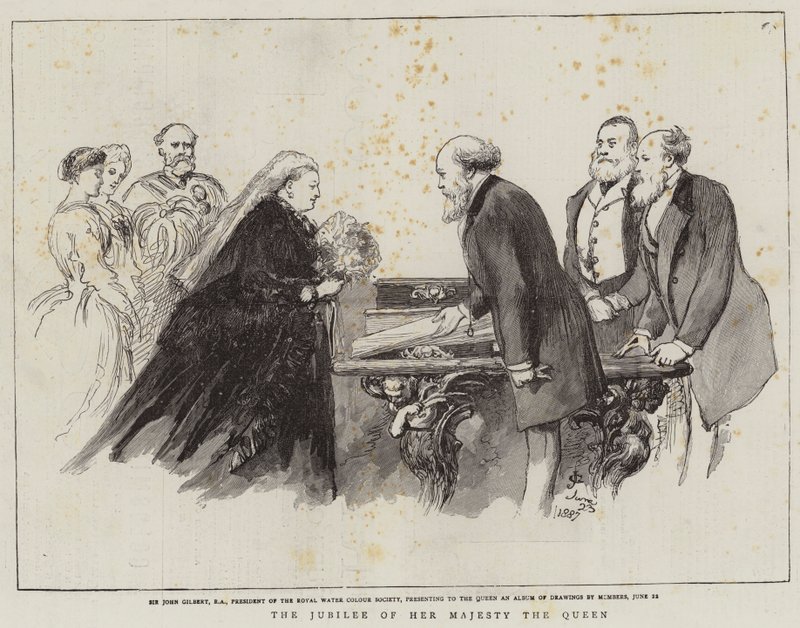 Le jubilé de Sa Majesté la Reine - John Gilbert