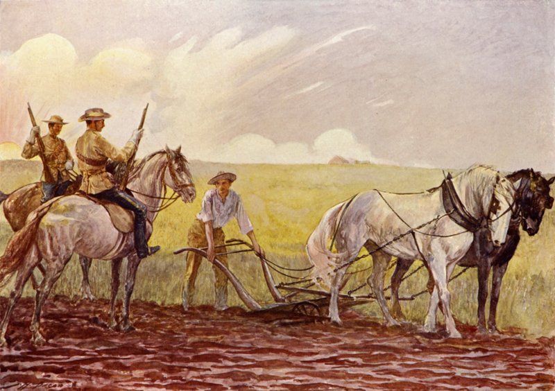 Police montée canadienne - John Henry Frederick (after) Bacon