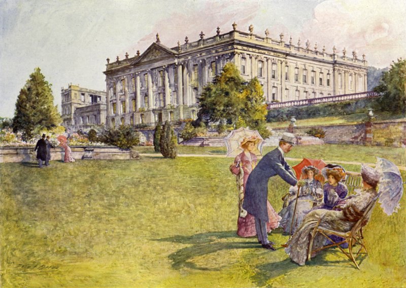 Chatsworth House - John Henry Frederick (after) Bacon