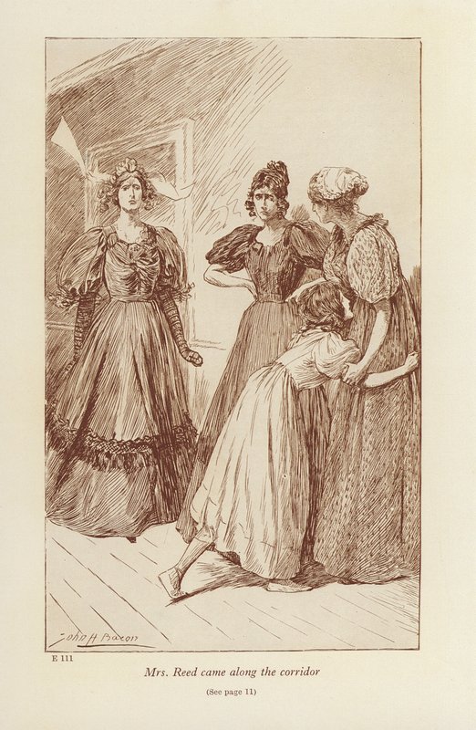 Illustration pour Jane Eyre de Charlotte Bronte - John Henry Frederick (after) Bacon