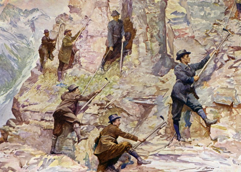 Alpinisme en Colombie-Britannique - John Henry Frederick (after) Bacon