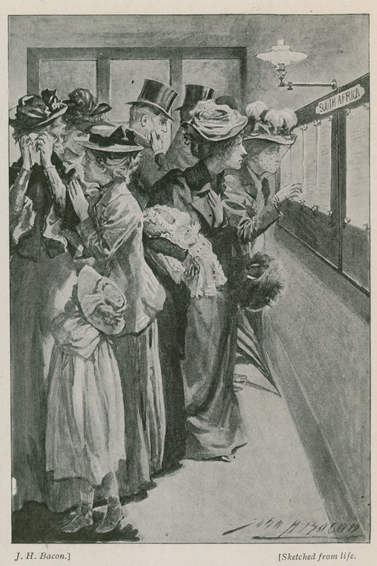 La liste des victimes au ministère de la Guerre - John Henry Frederick Bacon