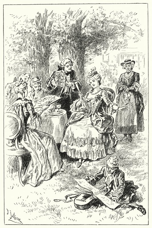 La visite de Lady Betty à la Bun-House - John Jellicoe