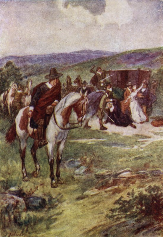 Assassinat de James Sharp, archevêque de St Andrews par des Covenanters militants, Magus Muir, Écosse - John Jellicoe