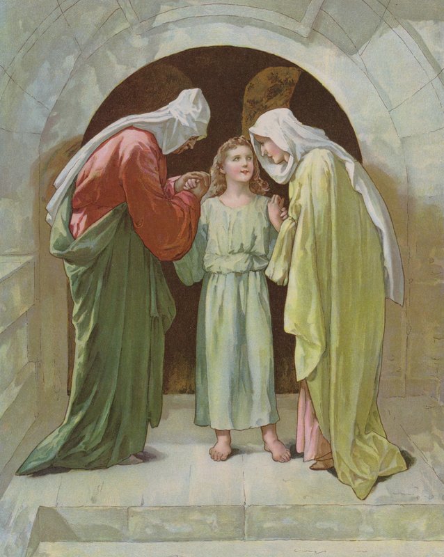 Joseph et Marie trouvent Jésus dans le temple - John Lawson