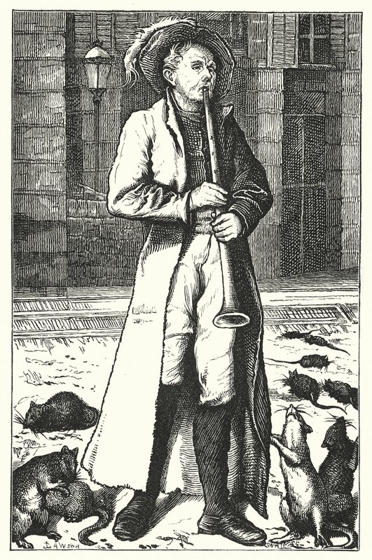 Poésie : Le Joueur de flûte de Hamelin - John Lawson