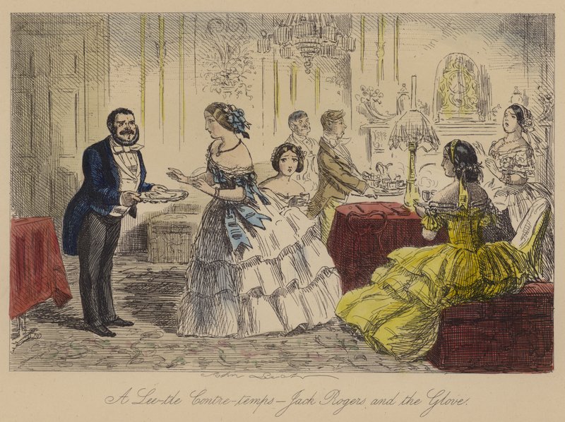 Un petit contretemps, Jack Rogers et le gant - John Leech