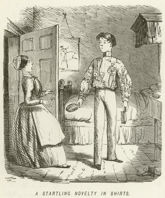 Une nouveauté étonnante en chemises - John Leech