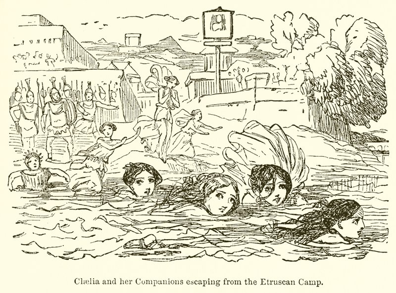 Clélie et ses compagnes s