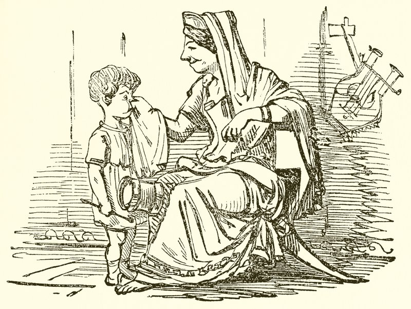 Cornélie, mère des Gracques - John Leech