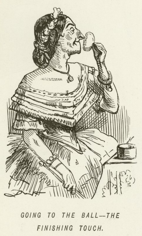 Aller au bal - La touche finale - John Leech