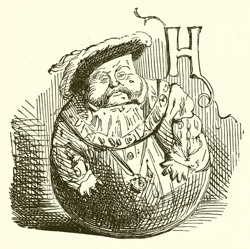 Le roi Henri VIII - John Leech