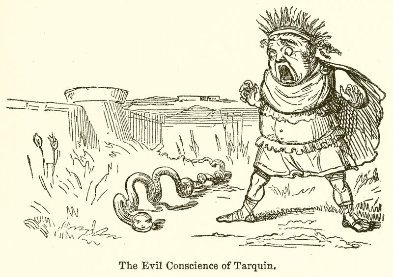 La mauvaise conscience de Tarquin - John Leech