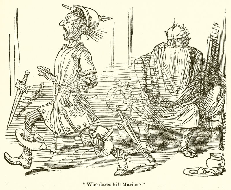 Qui ose tuer Marius - John Leech