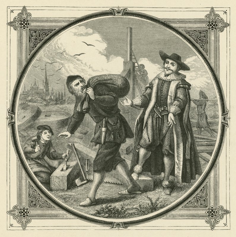 Un moulin entier pour moudre un boisseau de maïs (gravure) - John Leighton