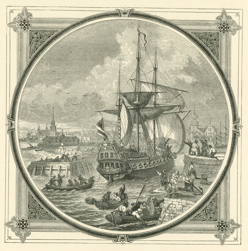 Graissez la grosse truie (gravure) - John Leighton