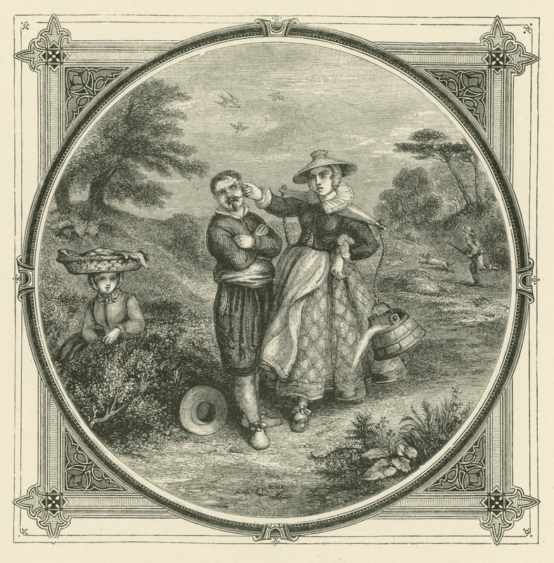 Personne ne peut aimer Thétis et Galatée en même temps (gravure) - John Leighton