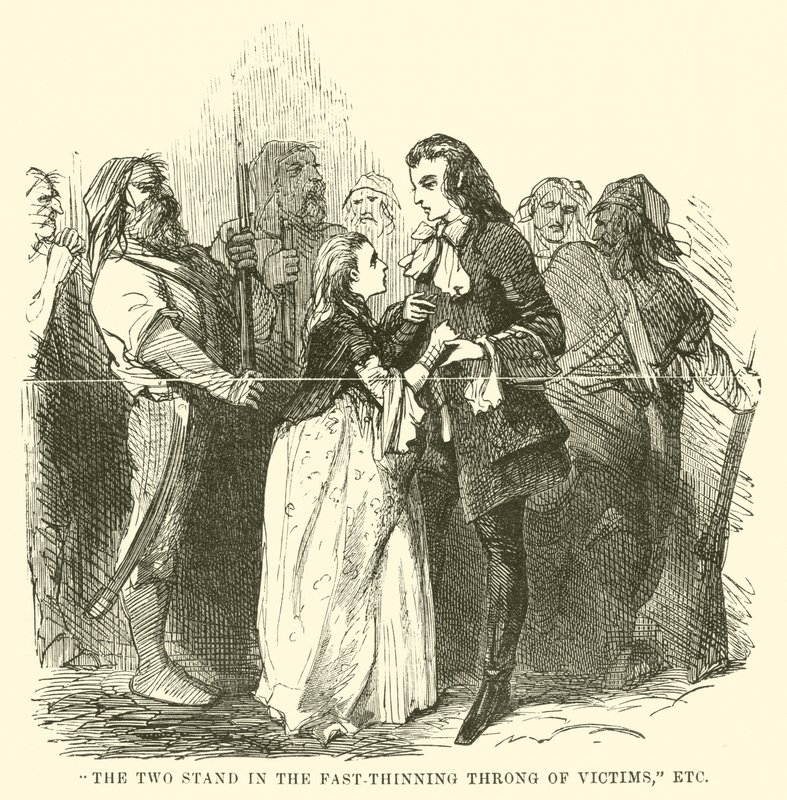 Illustration pour Un conte de deux villes de Charles Dickens - John McLenan