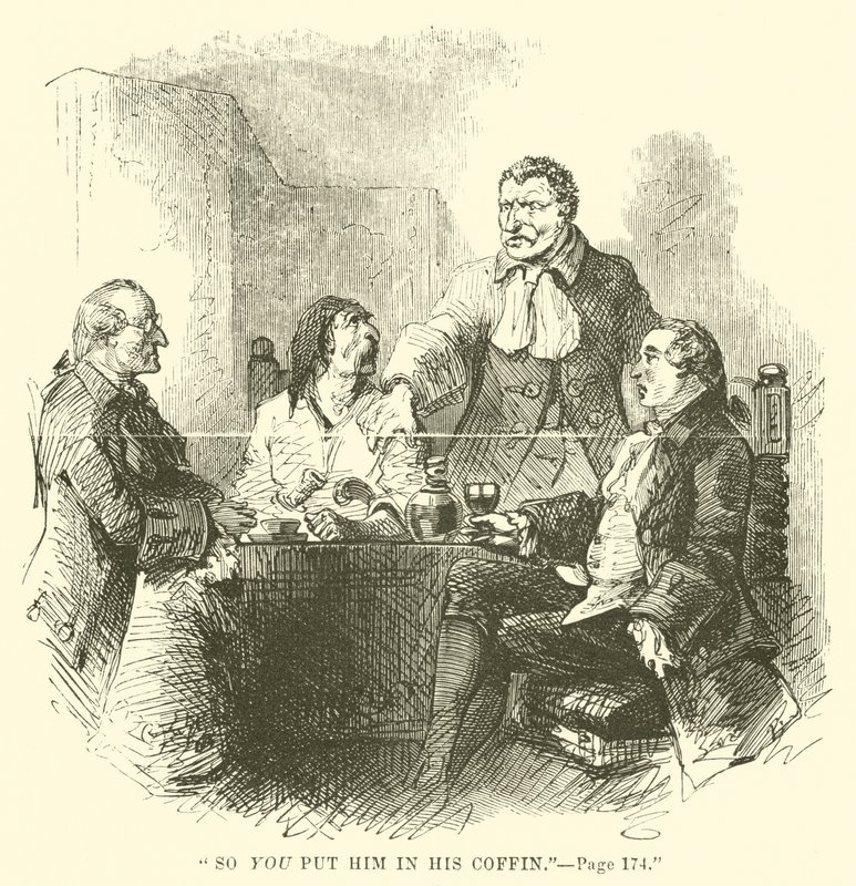 Illustration pour Un conte de deux villes de Charles Dickens - John McLenan
