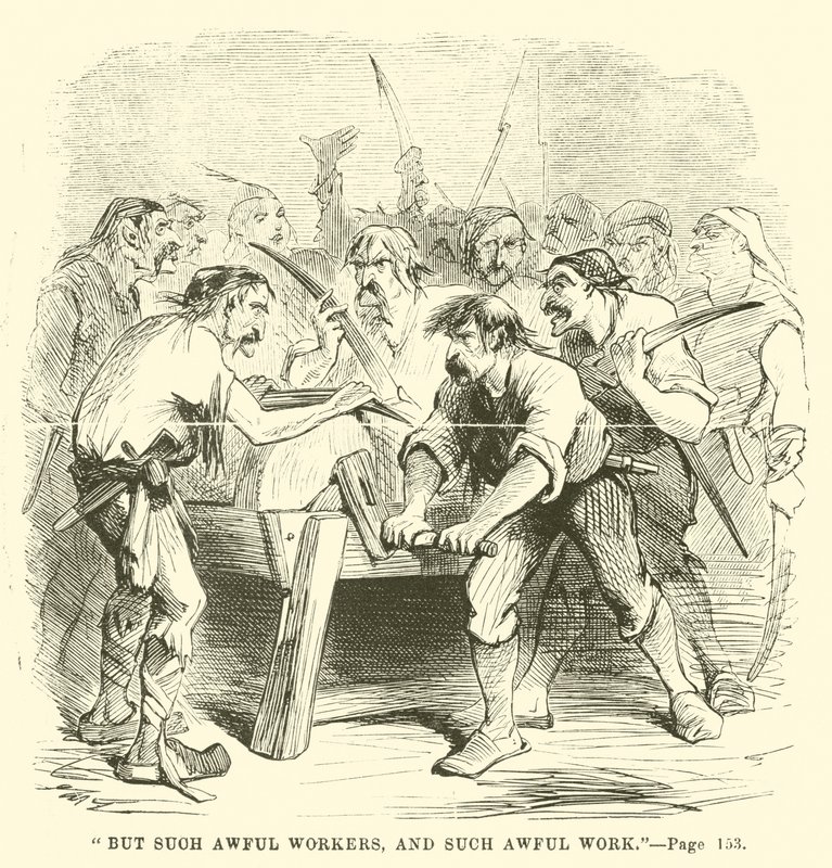 Illustration pour Un conte de deux villes de Charles Dickens - John McLenan
