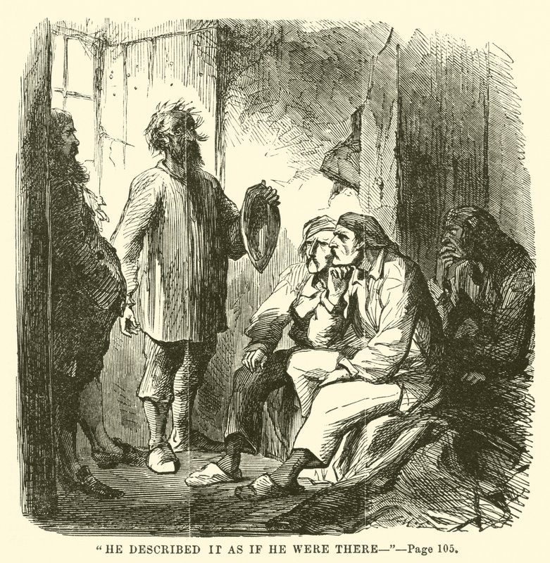 Illustration pour Un conte de deux villes de Charles Dickens - John McLenan