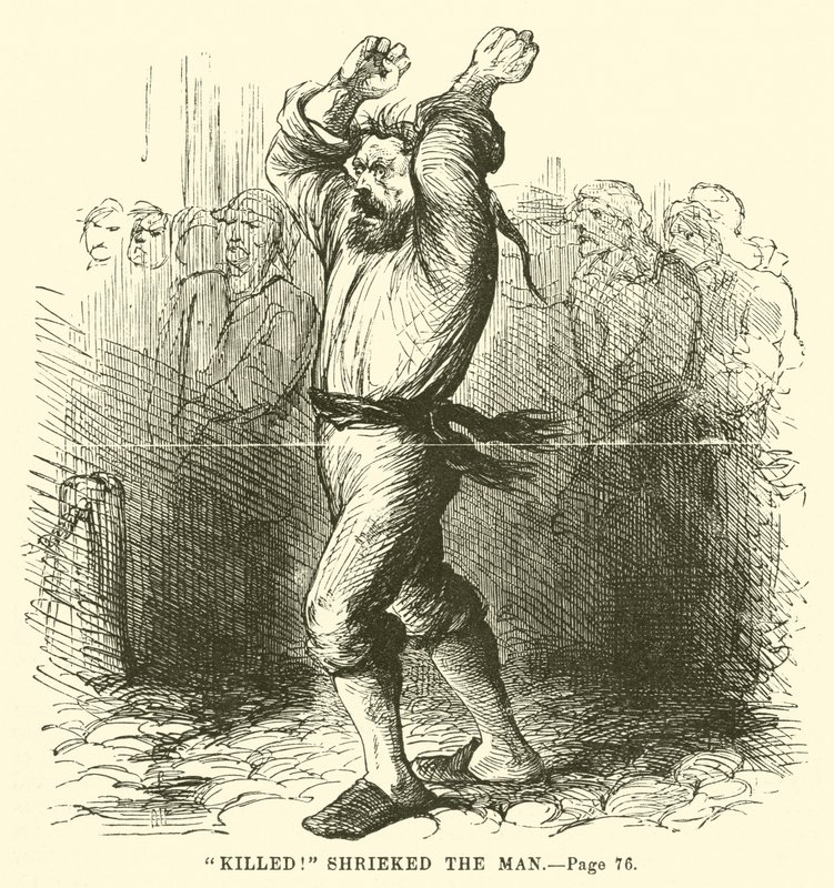 Illustration pour Un conte de deux villes de Charles Dickens - John McLenan