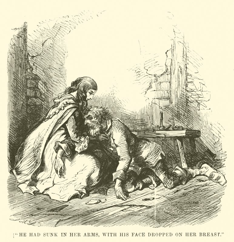 Illustration pour Un conte de deux villes de Charles Dickens - John McLenan