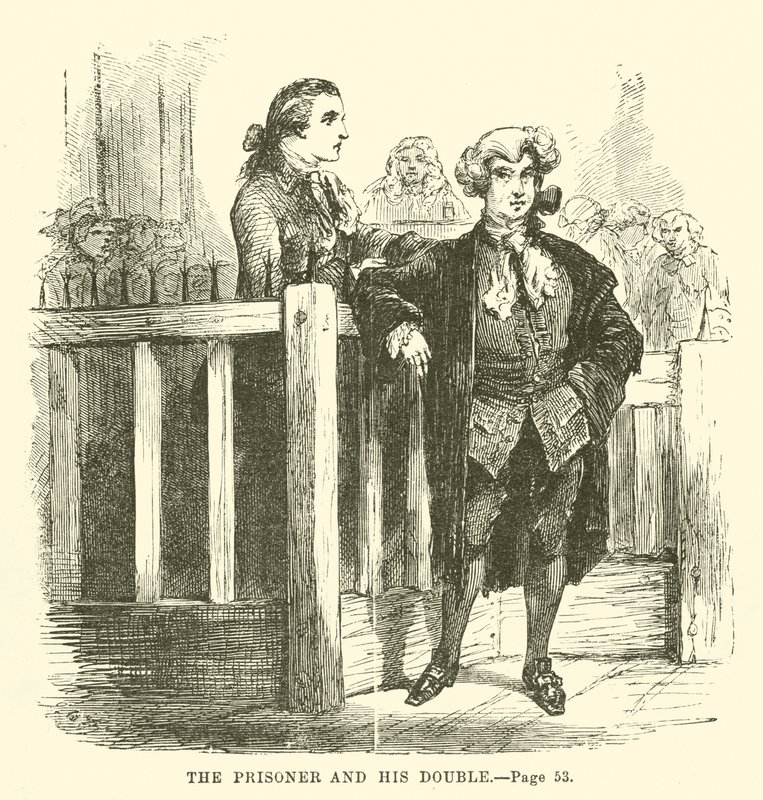 Illustration pour Un conte de deux villes de Charles Dickens - John McLenan