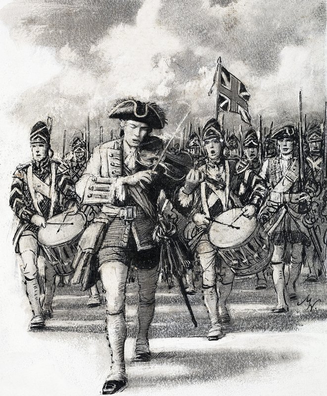La marche au combat - John Millar Watt