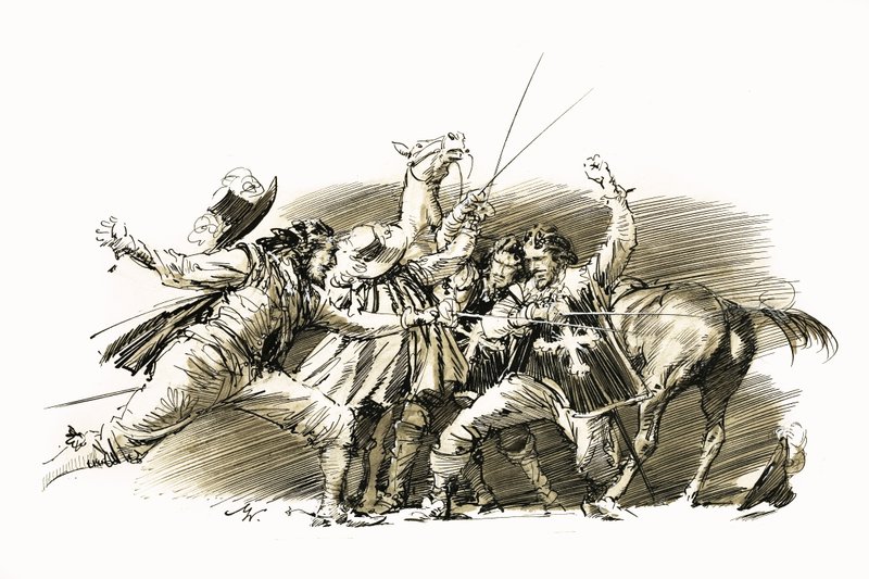 Vingt ans après : La capture de d
