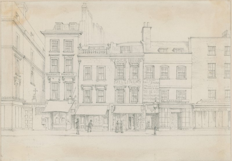 Cranbourne Street, montrant l