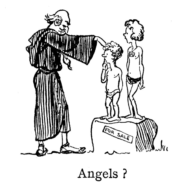 Anges, Pape Grégoire, Non Angli, Sed Angeli (pas des Anges, mais des Anglicans) - John Reynolds