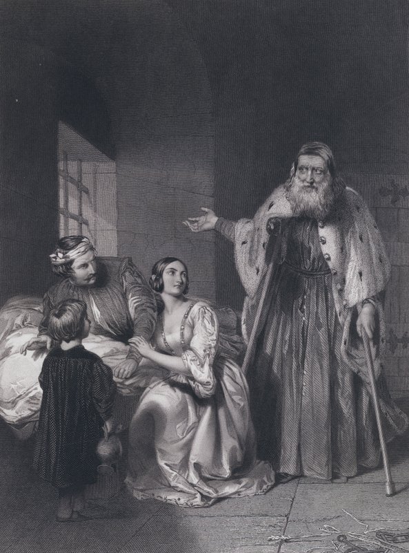 Francesco Foscari, Doge de Venise, prononçant la sentence d
