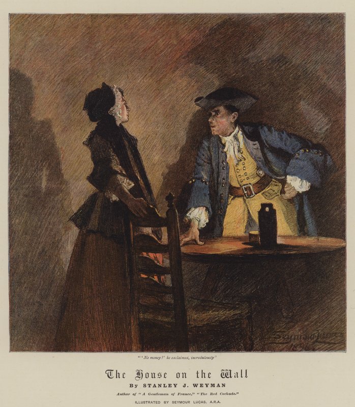 La maison sur le mur - John Seymour Lucas