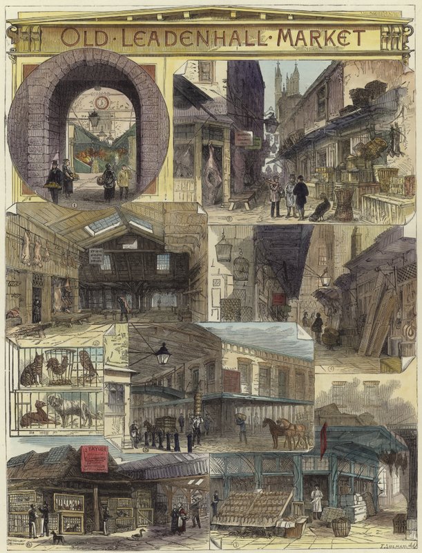 Ancien marché de Leadenhall - John Sulman
