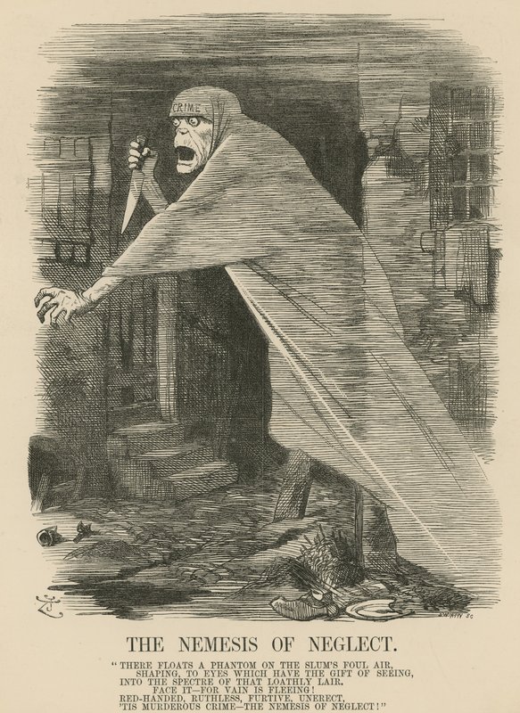 La Némésis de la négligence - John Tenniel