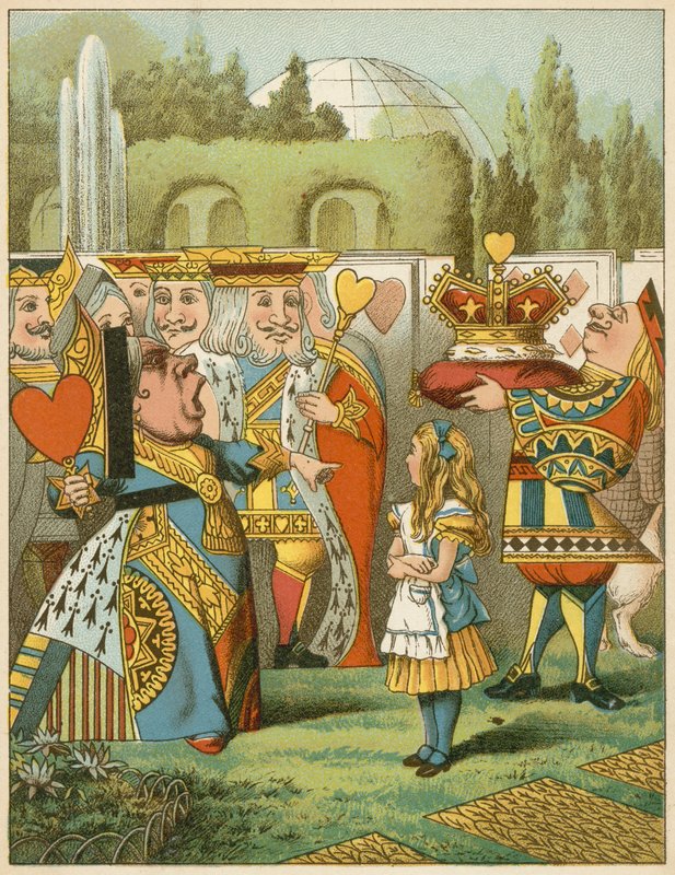 La Reine dit sévèrement 
