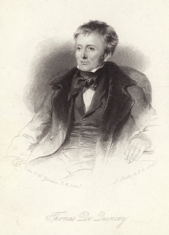 Thomas de Quincey, auteur anglais - John Watson Gordon