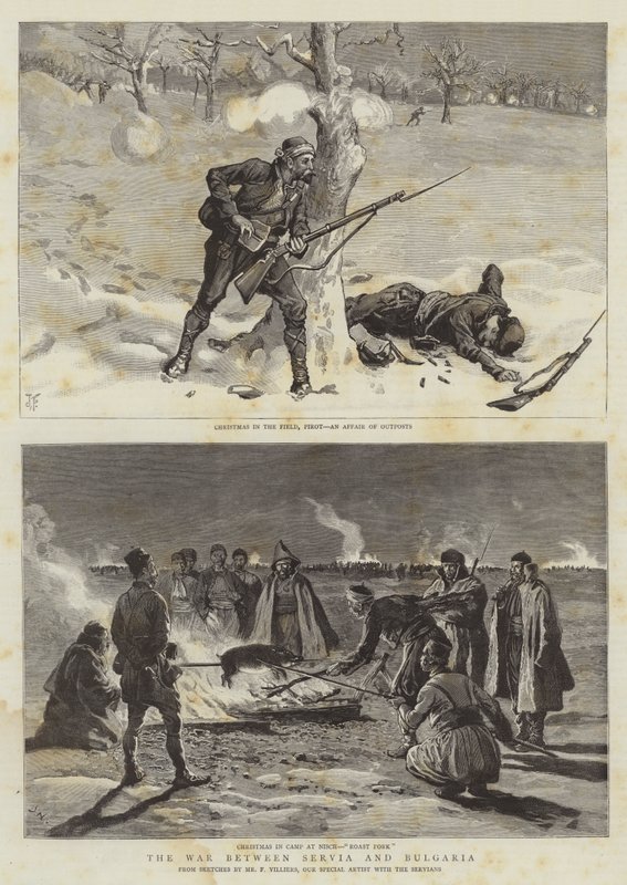 La Guerre entre la Serbie et la Bulgarie - Joseph Finnemore