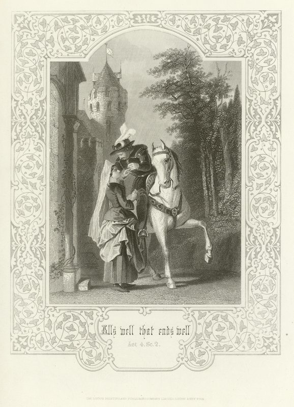 Tout est bien qui finit bien, Acte IV, scène ii - Joseph Kenny Meadows