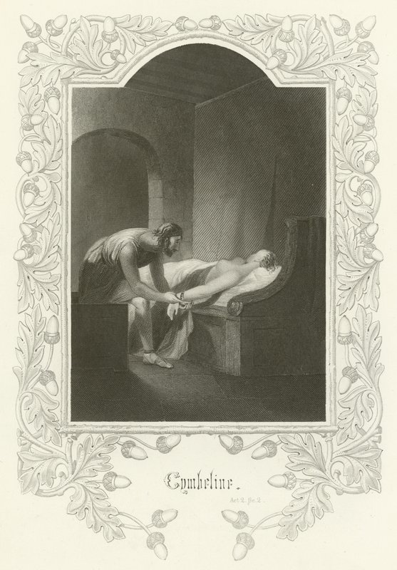 Cymbeline, Acte II, Scène II - Joseph Kenny Meadows