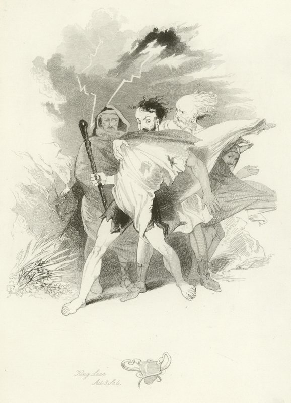 Le Roi Lear - Joseph Kenny Meadows