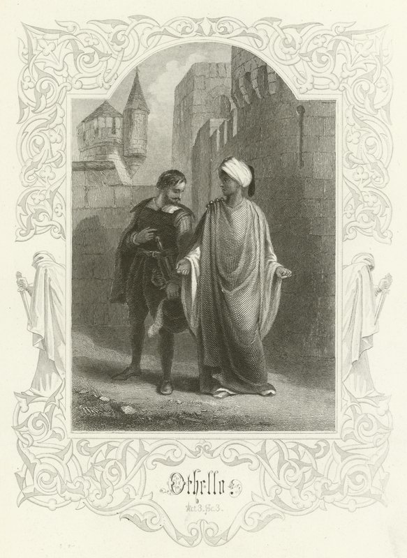 Othello, Acte III, Scène III - Joseph Kenny Meadows