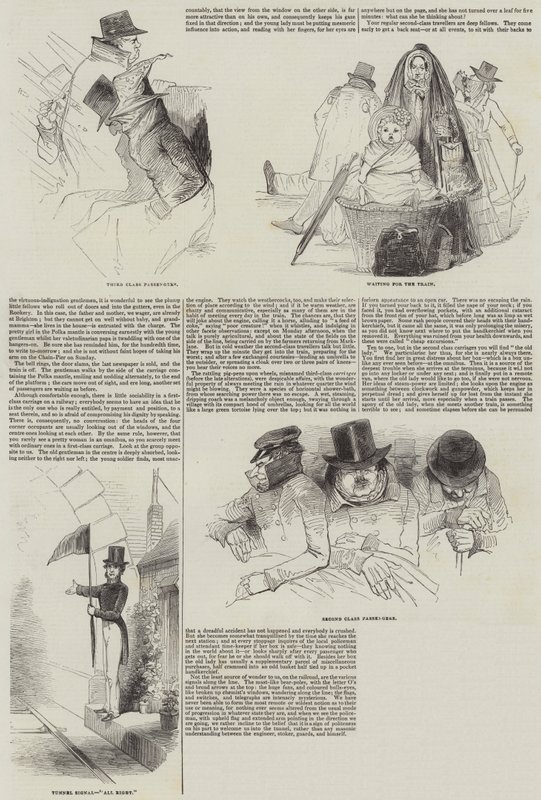 Spéculations sur le chemin de fer - Joseph Kenny Meadows