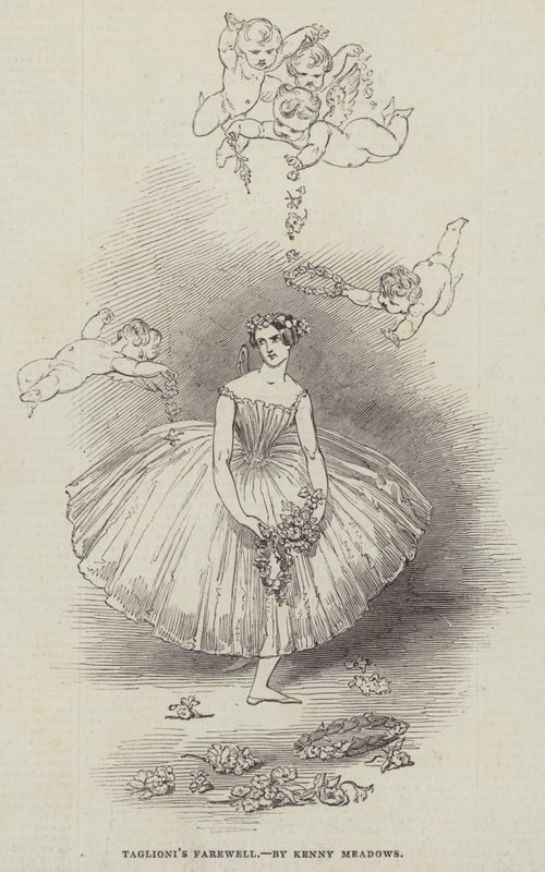 Les adieux de Taglioni - Joseph Kenny Meadows