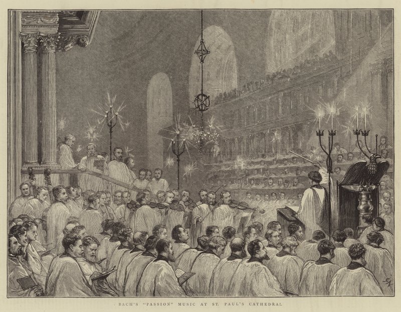 La musique de la Passion de Bach à la cathédrale Saint-Paul - Joseph Nash